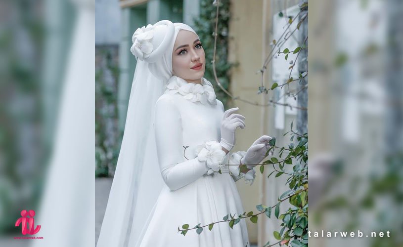 مدل لباس عروس باحجاب جدید ۲۰۱۹