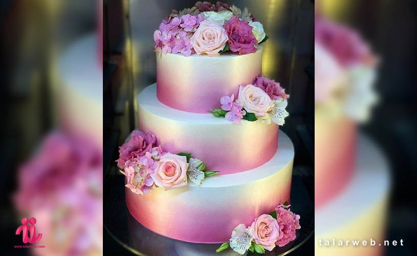 جدیدترین مدل کیک عروسی تابستانی