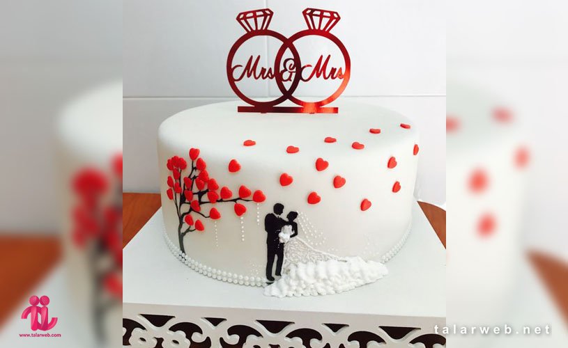 نحوه انتخاب کیک عروسی